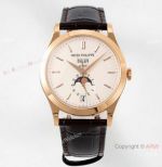 PPF Patek Philippe Complications Annual Calendar Rose Gold Watch Superclone